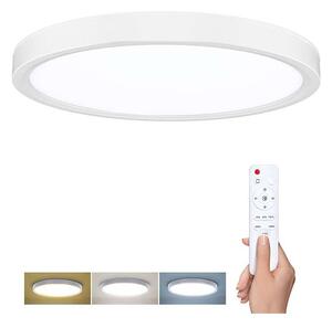 LED stropní světlo s dálkovým ovládáním Estela nastavitelné - průměr 50 cm, bílá