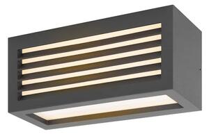 SLV 1002035 Box_L, venkovní nástěnné svítidlo LED 19W 3000K, antracit, 3000K, šířka 25cm, IP54