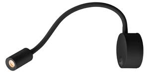 SLV 1002430 Dio Flex, nástěnné flexibilní svítidlo, power LED 1,9W 2700K, černá