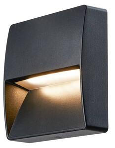 SLV 1002869 Downunder Out, venkovní svítidlo na stěnu, LED 4,5W 3000K, antracid, rozměr 13,2x13,2cm, IP65