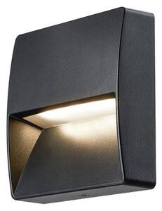 SLV 1002869 Downunder Out, venkovní svítidlo na stěnu, LED 4,5W 3000K, antracid, rozměr 13,2x13,2cm, IP65