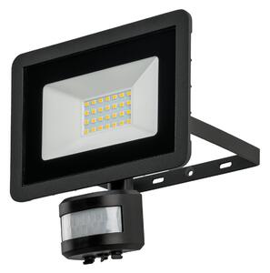 Livarno® Venkovní LED reflektor s pohybovým senzorem (černá) (100406879001)
