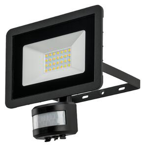 Livarno® Venkovní LED reflektor s pohybovým senzorem (černá) (100406879001)