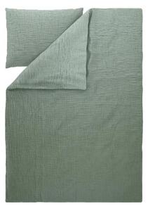 Livarno® Mušelínové ložní povlečení, 140 x 200 cm, 70 x 90 cm (zelená) (100408999001)