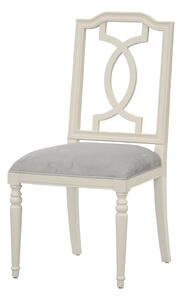Židle Damir bílá/šedá