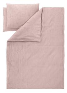Livarno® Mušelínové ložní povlečení, 200 x 220 cm, 70 x 90 cm (světle růžová) (100409037003)