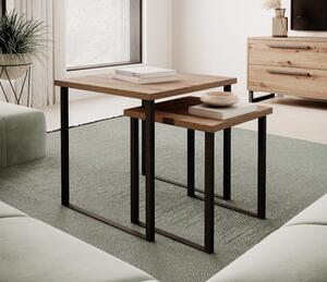 ADRK Furniture Konferenční stolek 2v1 ARIA CT-ARI-60-50-A_B