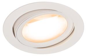 SLV 1004669 Oculus, bílá výklopná bodovka, LED 10,5W 2000-3000K, průměr 12cm