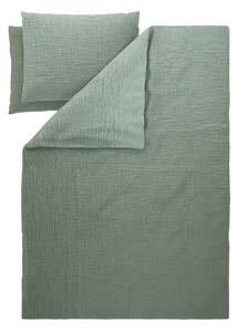 Livarno® Mušelínové ložní povlečení, 240 x 220 cm, 70 x 90 cm (zelená) (100409133001)