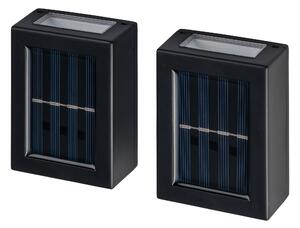 Livarno® Solární venkovní nástěnná LED svítidla, 2 kusy (100409577)