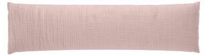 Livarno® Mušelínový potah na polštář pro spánek na boku, 40 x 145 cm (světle růžová) (100408853003)