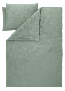 Livarno® Mušelínové ložní povlečení, 200 x 220 cm, 70 x 90 cm (zelená) (100409037001)