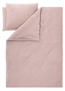 Livarno® Mušelínové ložní povlečení, 200 x 220 cm, 70 x 90 cm (světle růžová) (100409037003)