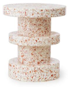 Normann Copenhagen Stolička Bit Stack, white