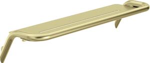 Deante Silia, nástěnná polička 436x124x89 mm, zlatá matná, DEA-ADI_R511