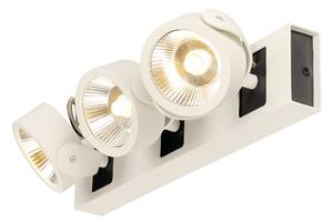 SLV 1000132 Kalu, bílá LED bodovka, 3x10W 60° LED 3000K, výška 16,5cm