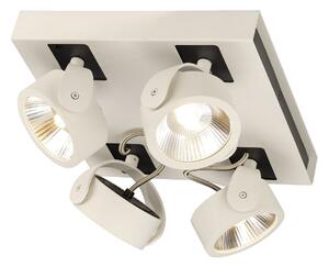 SLV 1000136 Kalu, bílá LED bodovka, 4x10W 60° LED 3000K, 28x29cm