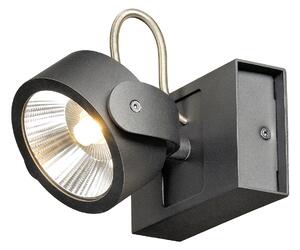 SLV 1000127 Kalu, černá LED bodovka, 1x10W 60° LED 3000K, výška 16,5cm