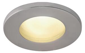 SLV 1001168 Dolix OUT, venkovní matně chromová zápustná bodovka GU10 max. 50W, průměr 8,2cm, IP65