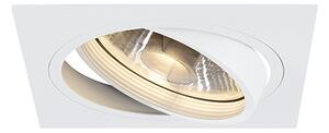SLV 113541 New Tria 150, bílá zápustná bodovka, 1x75W GU10 ES111, 16,5x16,5cm
