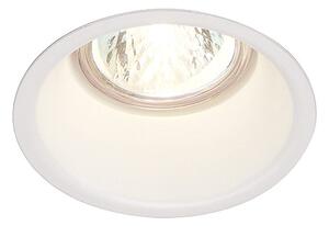 SLV 112911 Horn GU10, zápustná bodovka do podhledu, 1x50W, 230V, bílá, prům. 8,3cm