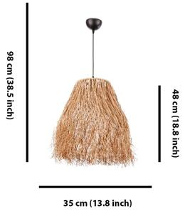 Lustr na lanku FRINGE 1xE27/40W/230V rafie