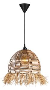 Lustr na lanku RUYO 1xE27/40W/230V hnědá