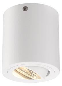 SLV 113931 Triledo, kulaté stropní svítidlo s nastavitelným reflektorem, 8,2W LED 3000K, bílá, výška 9,5cm