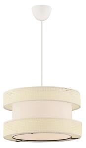 Lustr na lanku HALO 1xE27/60W/230V krémová