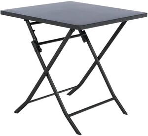 Hesperide skládací kovový zahradní stůl Greensboro 70x70x71cm šedý