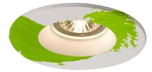 SLV 148070 Plastra downlight, vestavěné sádrové svítidlo, 1x35W GU10 průměr 13cm