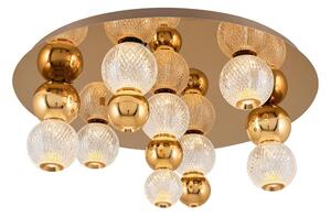 LED Stropní svítidlo CREMONA LED/37W/230V 3000K zlatá