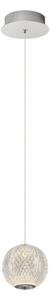 LED Lustr na lanku CREMONA LED/5W/230V 3000K matný chrom