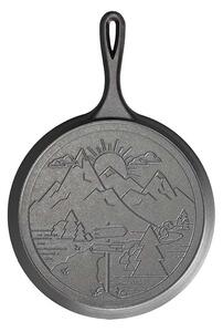 Litinová pánev na palačinky Lodge 26 cm - Wanderlust