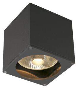SLV 229565 Theo Big Single Wall, nástěnné venkovní svítidlo, 1x75W GU10 ES111, antracit, výška 13,5cm, IP44