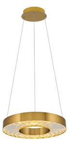 LED Lustr na lanku JESI LED/35W/230V 3000K pr. 40 cm bronzová