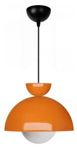 Lustr na lanku SALVA 1xE27/15W/230V oranžová