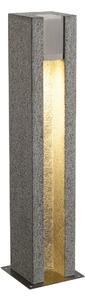SLV 231440 Arrock Slot, venkovní sloupek z žuly sůl/pepř, 1x35W, výška 70,5cm, IP44