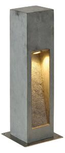 SLV 231370 Arrock Stone 50, venkovní sloupkové svítidlo z přírodního čediče, 9W LED, 3000K, výška 50cm, IP44