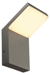 SLV 232905 Ordi, nástěnné venkovní svítidlo, 9W LED, 3000K, antracit, výška 16,5cm, IP44
