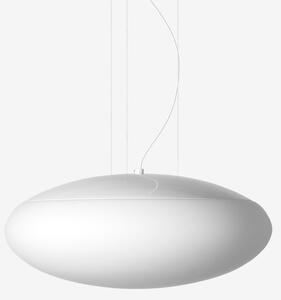 Lucis ZL3.12.D351.31 Daphne, svítidlo s jedním závěsem z triplexového skla, 2x60W E27, prům. 35cm