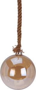 Vánoční závěsná LED dekorace Ball, 20 cm