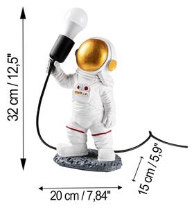 Dětská lampička ASTRONAUT 1xE27/40W/230V měděná/bílá