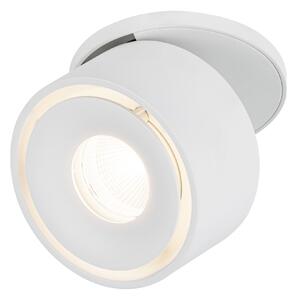 Paulmann 93372 Spircle, bílá zápustná bodovka, 8W LED 3000K, prům. 7,8cm