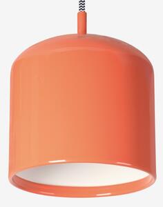 Lucis ZK.11.J2.02 Juno, závěsné svítidlo 1×100W E27 lososová/bílá, průměr 28cm
