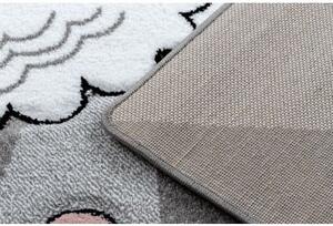 Dywany Luszczow Kusový koberec PETIT JEDNOROŽEC, šedý Rozměr koberce: 140 x 190 cm