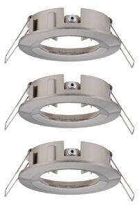 Paulmann 92479 Choose, sada bodovek kartáčovaná ocel 3x10W, průměr 7,8cm IP44