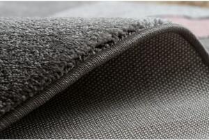 Dywany Luszczow Kusový koberec kulatý PETIT JEDNOROŽEC, šedý Rozměr koberce: 140 cm KRUH