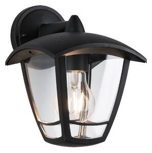 Paulmann 94392 Classic, venkovní nástěnné svítidlo 1xE27, černá, výška 22cm, IP44