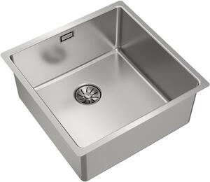 Teka Be Linea ocelový dřez se sifonem 44x44 cm ocel 115000064